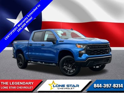 Certified 2024 Chevrolet Silverado 1500 Custom Trail Boss w/ Turbomax Blackout Package