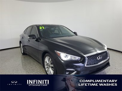 Used 2021 INFINITI Q50 Luxe