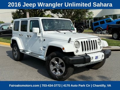 Certified 2016 Jeep Wrangler Unlimited Sahara w/ Connectivity Group