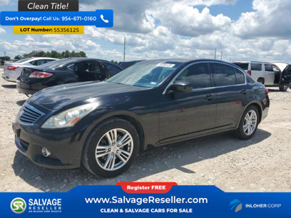Used 2011 INFINITI G25 Journey w/ Moonroof Pkg