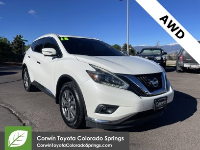 Used 2018 Nissan Murano SL w/ Moonroof Package