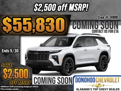 New 2026 Chevrolet Traverse RS