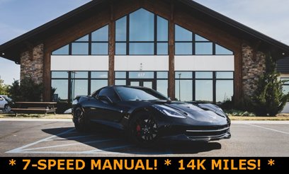 Used 2014 Chevrolet Corvette Stingray Coupe w/ 3LT Preferred Equipment Group