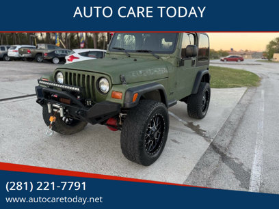 Used 2003 Jeep Wrangler X