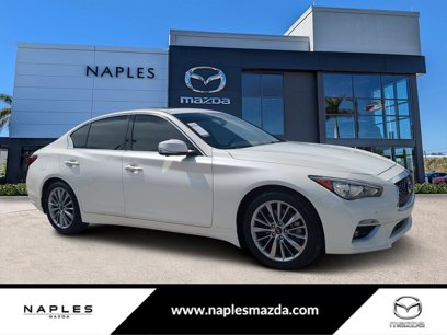 Used 2022 INFINITI Q50 Luxe w/ Cargo Package