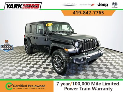 Certified 2021 Jeep Wrangler Unlimited Sport