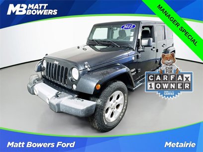 Used 2015 Jeep Wrangler Unlimited Sahara w/ Connectivity Group