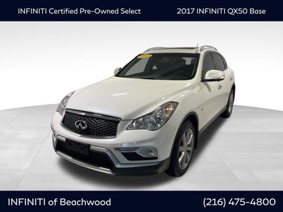 Used 2017 INFINITI QX50 AWD w/ Premium Plus Package