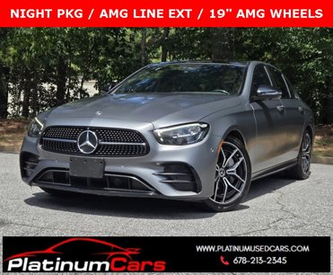 Used 2022 Mercedes-Benz E 350 Sedan w/ AMG Line Exterior