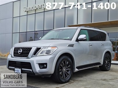 Used 2019 Nissan Armada Platinum w/ Captain's Chairs Package