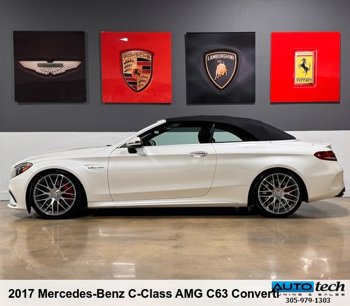 Used 2017 Mercedes-Benz C 63 AMG Cabriolet