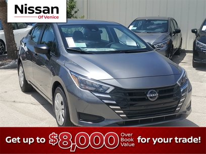 New 2025 Nissan Versa S w/ Trunk Package