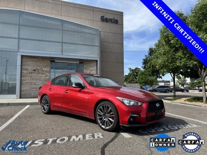 Certified 2024 INFINITI Q50 Red Sport 400