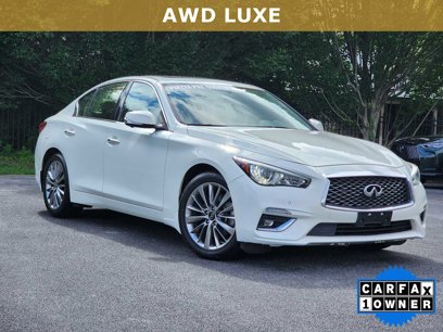 Used 2022 INFINITI Q50 Luxe