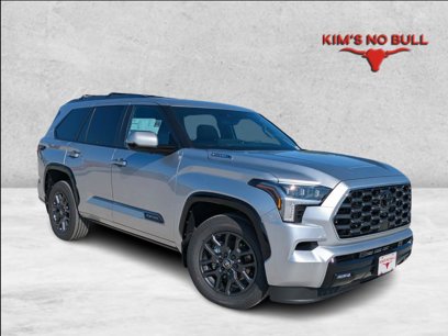 New 2025 Toyota Sequoia Platinum