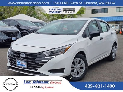 New 2025 Nissan Versa S w/ Trunk Package