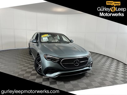 Certified 2024 Mercedes-Benz E 350 4MATIC Sedan