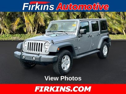 Used 2017 Jeep Wrangler Unlimited Sport w/ Quick Order Package 24S