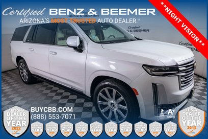 Used 2024 Cadillac Escalade ESV Premium Luxury Platinum w/ Heavy-Duty Trailer Package