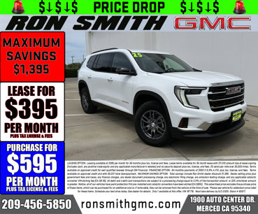 New 2025 GMC Acadia Elevation