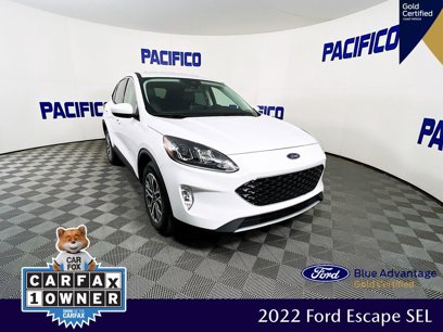 Certified 2022 Ford Escape SEL