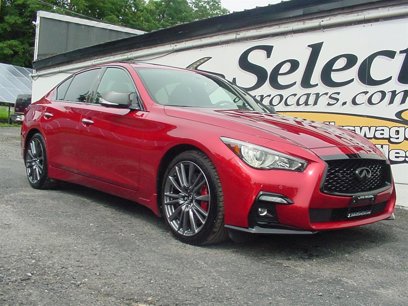 Used 2022 INFINITI Q50 Red Sport 400