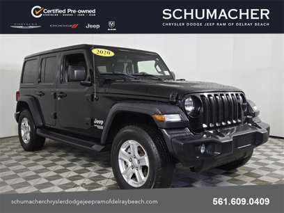 Certified 2020 Jeep Wrangler Unlimited Sport S