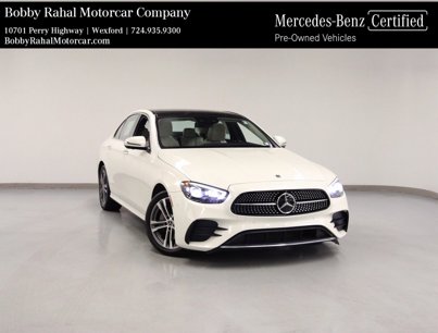 Certified 2022 Mercedes-Benz E 350 4MATIC Sedan