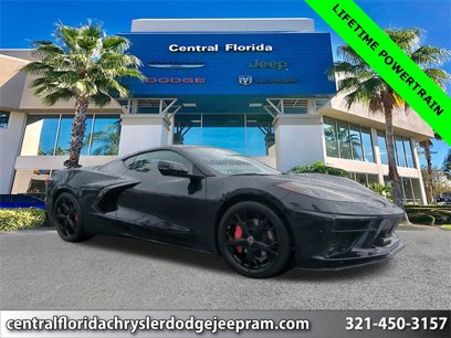 Used 2022 Chevrolet Corvette Stingray Preferred Cpe w/ Chrome Exterior Badge Package