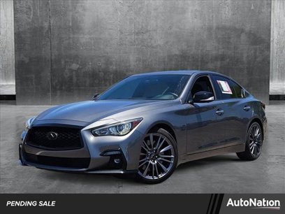 Used 2022 INFINITI Q50 Red Sport 400 w/ Cargo Package