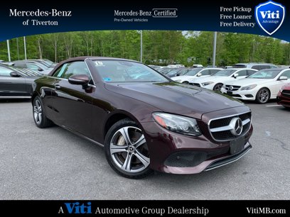 Certified 2019 Mercedes-Benz E 450 4MATIC Cabriolet
