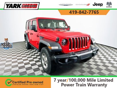Certified 2021 Jeep Wrangler Unlimited Sport