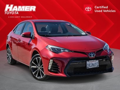 Certified 2019 Toyota Corolla XSE