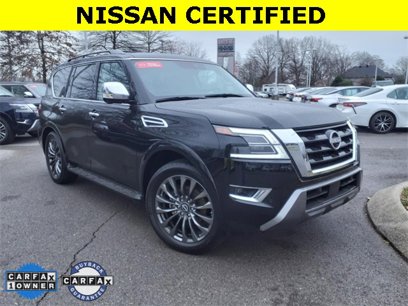 Certified 2023 Nissan Armada Platinum w/ Captain's Chairs Package