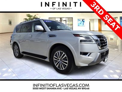 Used 2021 Nissan Armada SL w/ Captain's Chairs Package