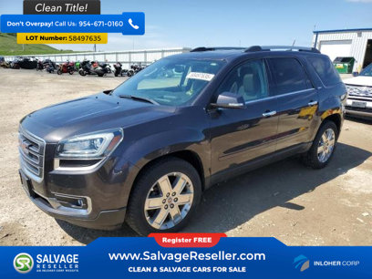 Used 2017 GMC Acadia Limited SLT