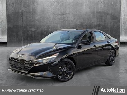 Certified 2023 Hyundai Elantra Blue