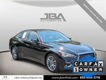 Certified 2024 INFINITI Q50 Luxe w/ Cargo Package