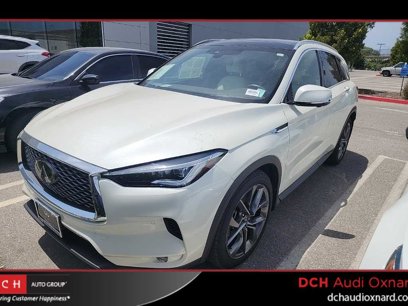 Used 2021 INFINITI QX50 Autograph w/ Premium White Leather Package