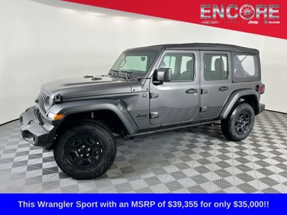 New 2025 Jeep Wrangler Sport