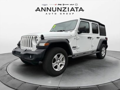 Certified 2021 Jeep Wrangler Unlimited Sport