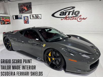 Used 2012 Ferrari 458 Italia Coupe
