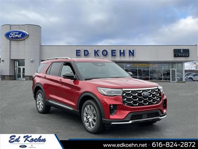 New 2025 Ford Explorer Platinum