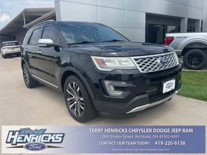 Used 2017 Ford Explorer Platinum