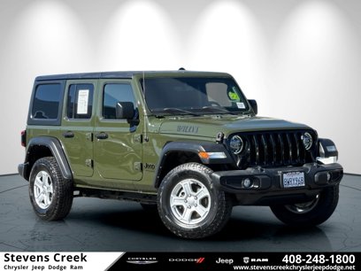 Certified 2021 Jeep Wrangler Unlimited Sport