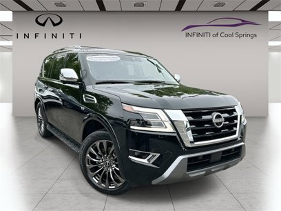 Used 2021 Nissan Armada Platinum w/ Captain's Chairs Package
