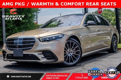 Used 2022 Mercedes-Benz S 580 4MATIC Sedan w/ AMG Line Package