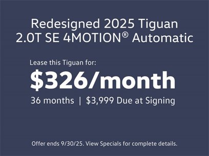 New 2025 Volkswagen Tiguan SE