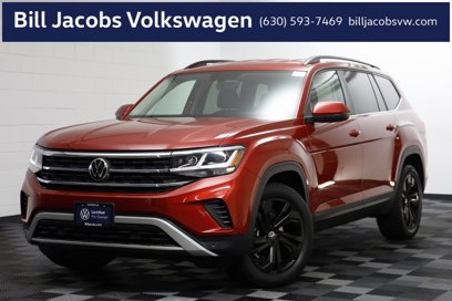 Certified 2022 Volkswagen Atlas SE w/ Black Wheel Package