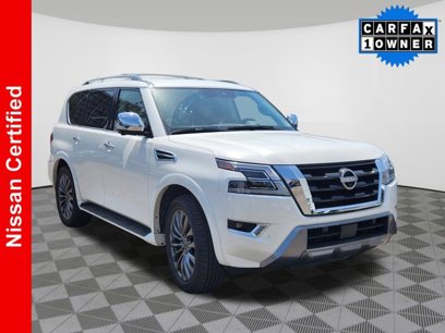 Certified 2024 Nissan Armada Platinum w/ Captain's Chairs Package